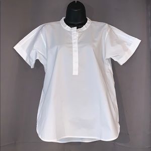 J. Crew White Business Casual Top